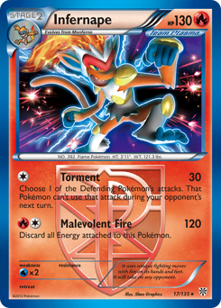Pokemon Plasma Storm Infernape - 17