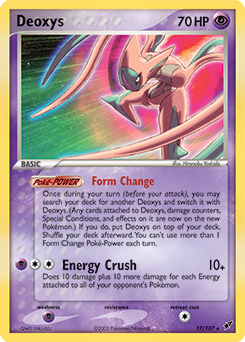 Pokemon Deoxys Deoxys - 17
