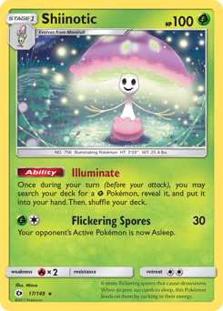 Pokemon Sun & Moon Shiinotic - 17