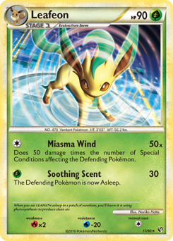 Pokemon HS—Undaunted Leafeon - 17
