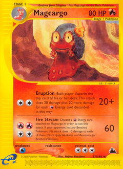 Pokemon Skyridge Magcargo - 17
