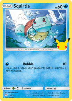 Pokemon McDonald's Collection 2021 Squirtle - 17