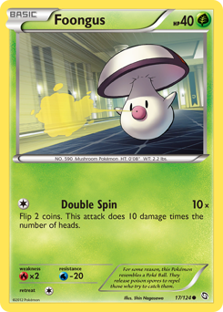 Pokemon Dragons Exalted Foongus - 17