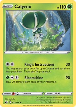 Pokemon Crown Zenith Calyrex - 17