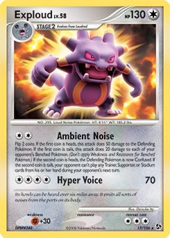 Pokemon Great Encounters Exploud - 17