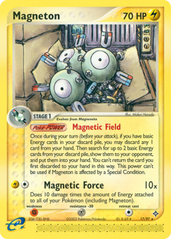 Pokemon Dragon Magneton - 17