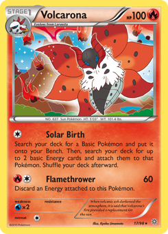 Pokemon Ancient Origins Volcarona - 17