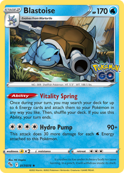 Pokemon Pokémon GO Blastoise - 17