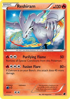 Pokemon Plasma Freeze Reshiram - 17