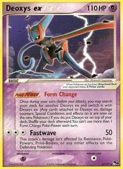 Pokemon POP Series 4 Deoxys ex - 17