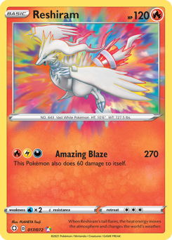 Pokemon Shining Fates Reshiram - 17