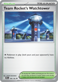 Pokemon Destined Rivals Team Rocket's Watchtower - 180