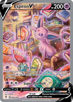 Pokemon Evolving Skies Espeon V - 180