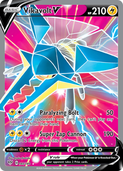Pokemon Darkness Ablaze Vikavolt V - 180