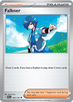 Pokemon Paldea Evolved Falkner - 180