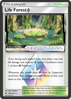 Pokemon Lost Thunder Life Forest ◇ - 180