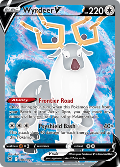Pokemon Astral Radiance Wyrdeer V - 180