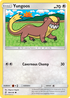 Pokemon Unified Minds Yungoos - 180