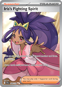 Pokemon Journey Together Iris's Fighting Spirit - 180
