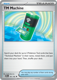 Pokemon Destined Rivals TM Machine - 181