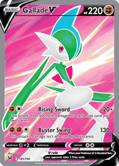 Pokemon Lost Origin Gallade V - 181