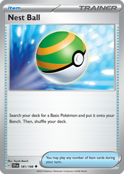 Pokemon Scarlet & Violet Nest Ball - 181