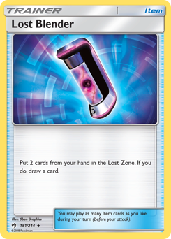 Pokemon Lost Thunder Lost Blender - 181