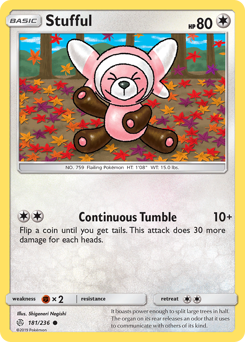 Pokemon Cosmic Eclipse Stufful - 181