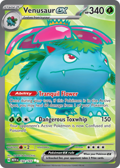 Pokemon 151 Venusaur ex - 182
