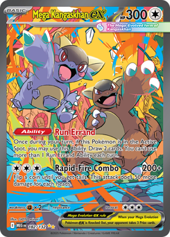 Pokemon Mega Evolution Mega Kangaskhan ex - 182