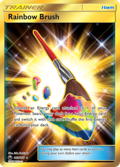 Pokemon Celestial Storm Rainbow Brush - 182