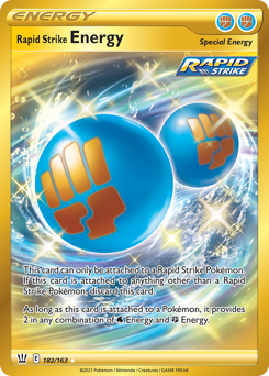 Pokemon Battle Styles Rapid Strike Energy - 182