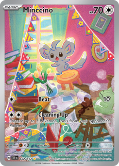 Pokemon Temporal Forces Minccino - 182