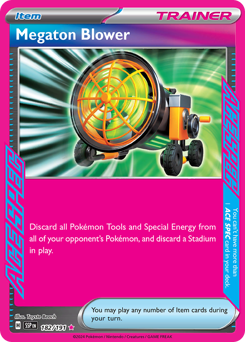 Pokemon Surging Sparks Megaton Blower - 182