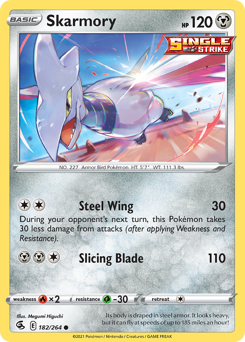 Pokemon Fusion Strike Skarmory - 182