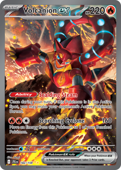 Pokemon Journey Together Volcanion ex - 182