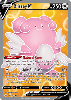 Pokemon Chilling Reign Blissey V - 182