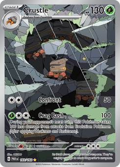 Pokemon Paradox Rift Crustle - 183