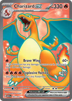 Pokemon 151 Charizard ex - 183