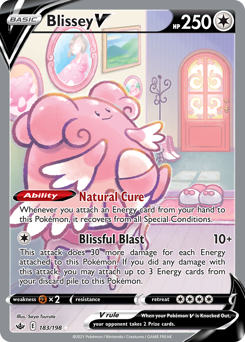 Pokemon Chilling Reign Blissey V - 183