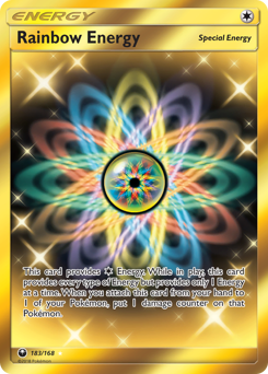 Pokemon Celestial Storm Rainbow Energy - 183