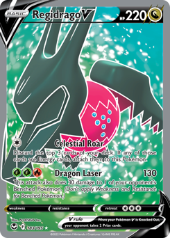 Pokemon Silver Tempest Regidrago V - 183