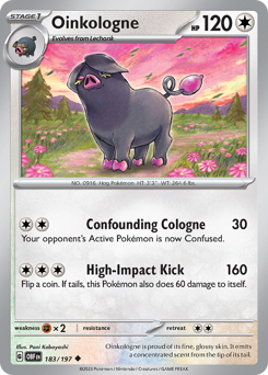Pokemon Obsidian Flames Oinkologne - 183