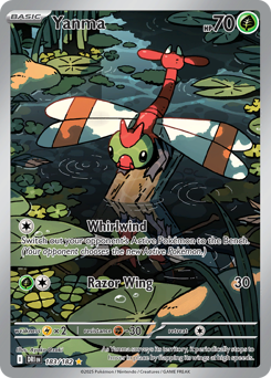 Pokemon Destined Rivals Yanma - 183