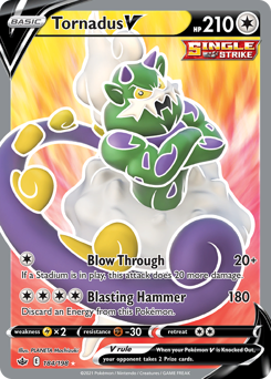 Pokemon Chilling Reign Tornadus V - 184