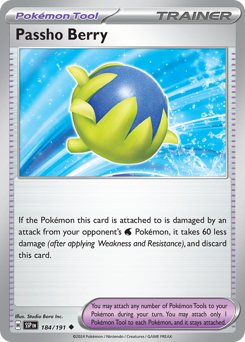 Pokemon Surging Sparks Passho Berry - 184