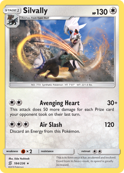 Pokemon Unified Minds Silvally - 184