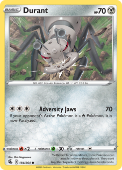 Pokemon Fusion Strike Durant - 184