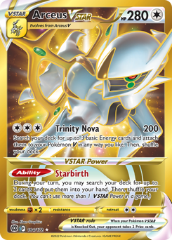 Pokemon Brilliant Stars Arceus VSTAR - 184