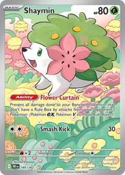 Pokemon Destined Rivals Shaymin - 185